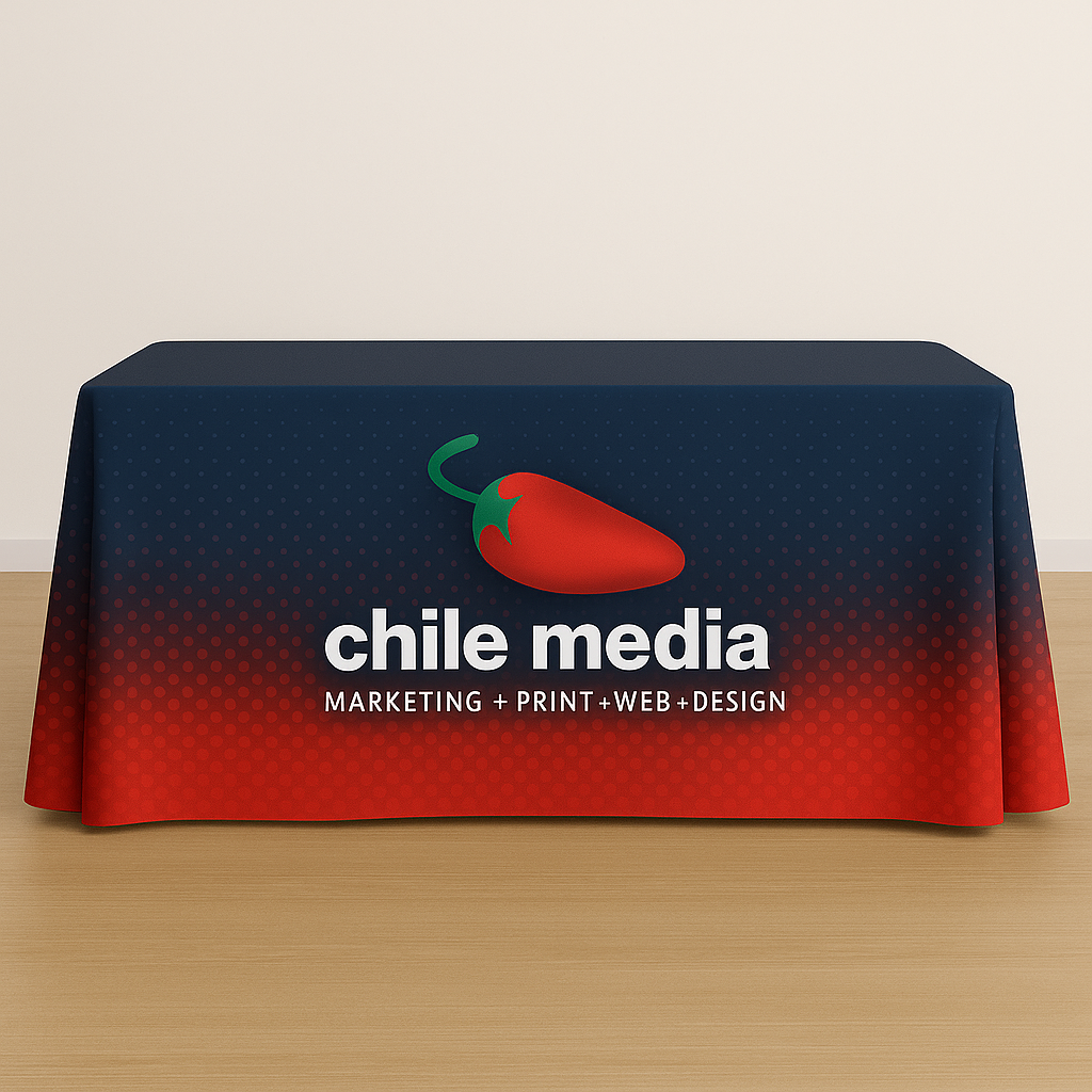 6ft-Table-Cover-4-side | Chile Media Shop San Antonio Table Covers - Chile Media