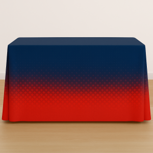 Full-Color 6ft Table Cover with all over print